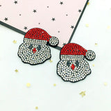 15Pcs Christmas Rhinestone Applique for DIY Clothes Hat Patches