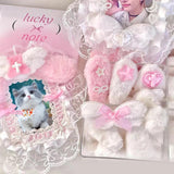 10PCS DIY Plush Ear Decoration Sewing Supplies