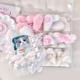 10PCS DIY Plush Ear Decoration Sewing Supplies