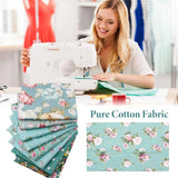 8pcs 25cm*25cm Pre-cut Cotton Craft Fabric Patchwork DIY Making Crafts