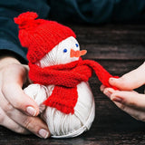 Christmas Snowman Nose Set Assorted Dolls Making Supplies Kids DIY Craft Carrot