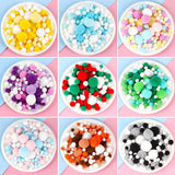 10-30mm Macaron Soft Pom Poms DIY Craft Wedding Decor