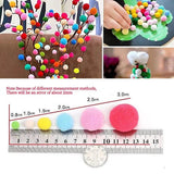 10-30mm Macaron Soft Pom Poms DIY Craft Wedding Decor
