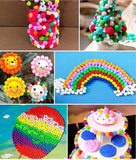 10-30mm Macaron Soft Pom Poms DIY Craft Wedding Decor