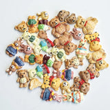Cute Bear Rabbit Resin Accessories DIY Set