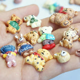 Cute Bear Rabbit Resin Accessories DIY Set