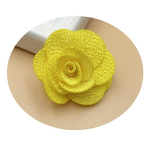 2.5CM 3D Small Rose Multicolor Petal DIY Hair Accessories 24-48pcs