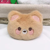 10pcs Cartoon Plush Patches DIY Access Children's Headwear Bags Decor