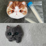Simulation Cat Beard Animal Beard Wool Felt DIY Accessories Artificial Beard