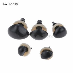 125pcs Plastic Safety Nose Triangle for Puppet Doll Teddy Bear