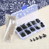 125pcs Plastic Safety Nose Triangle for Puppet Doll Teddy Bear