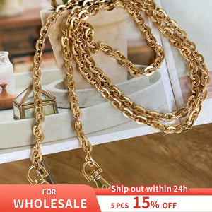 Aluminum Bag Chain Replacement Parts DIY Detachable Luggage Accessories