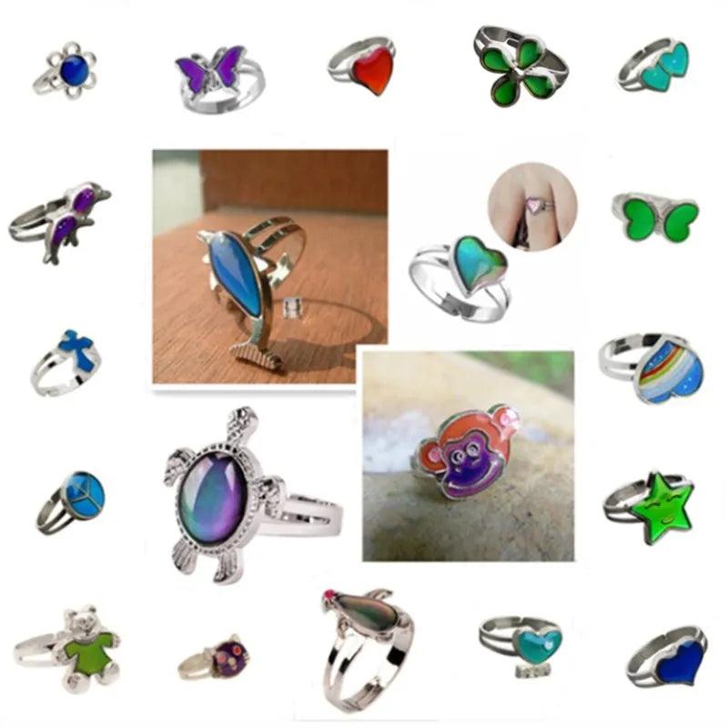 Mood Ring Dolphin Ring Men Various Styles Mood Rings For Women