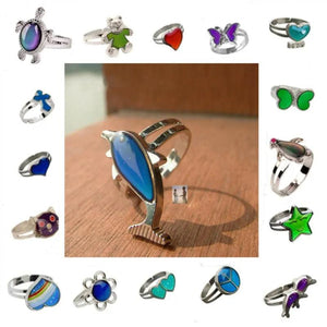 Mood Ring Dolphin Ring Men Various Styles Mood Rings For Women