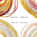 10g Hard Silk Thread Sewing Floss Kit DIY Material Tools