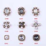 10pcs/bag KC Rhinestones/Pearls Diy Alloy Accessory