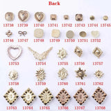 10pcs/bag KC Rhinestones/Pearls Diy Alloy Accessory