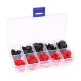 150 Pcs Flat Triangle Nose Plastic Safety Nose for Dolls Teddy Bear DIY