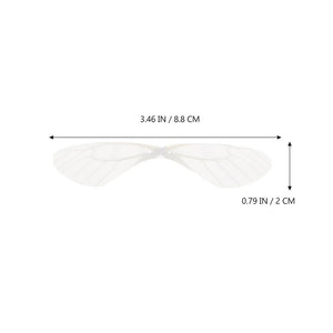 20pcs Dragonfly Wing DIY Sewing Earrings Craft Supplies