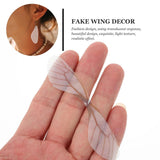 20pcs Dragonfly Wing DIY Sewing Earrings Craft Supplies