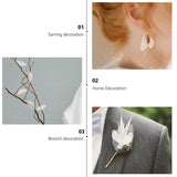 20pcs Dragonfly Wing DIY Sewing Earrings Craft Supplies
