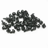 100pcs Plastic Safety Eyes Toy DIY Kit 5mm 8mm 18mm Toy Eyes Doll Accessories