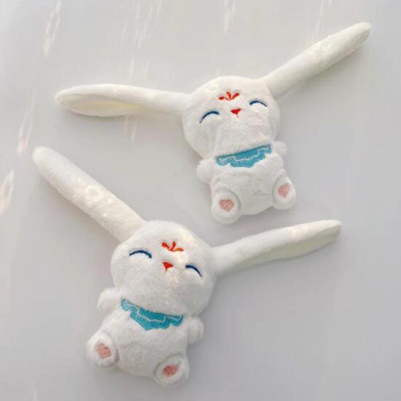 5Pcs Cartoon Plush Patches DIY Accessories Headwear Clothing Scarf Decoration