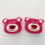 5Pcs Cartoon Plush Patches DIY Accessories Headwear Clothing Scarf Decoration