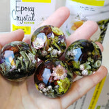 Natural Dried Flower for DIY Epoxy Resin Charm Pendant