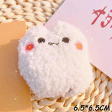 10pcs Cartoon Plush Patches DIY Furry Accessories