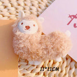 10pcs Cartoon Plush Patches DIY Furry Accessories
