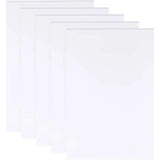 5 Sheets 3mm Foam Boards 11.8x7.8 Rectangle PVC Poster Board