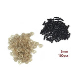 100pcs 5-12mm Eyeball Doll Accessories Plastic Safety Eyes for DIY Funny Toy