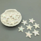 100Pcs 25mm Glitter Stars Patches for DIY Clothes Headwear