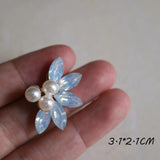 10pc Alloy Metal Craft Supplies Artisan Beads Flower Accessories