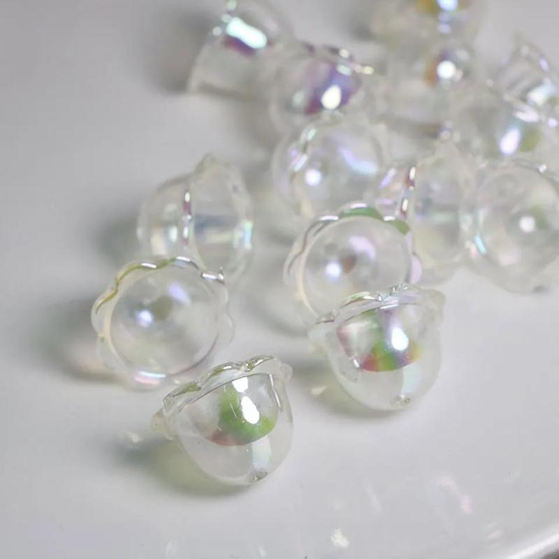 Wind Bell Spacer Beads Glitter Crystal DIY Decoration Manicure Earrings