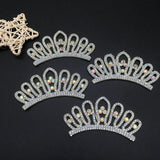10Pcs 85MM Rhinestone Patches DIY Crafts Decor Applique Headwear Headband Bow