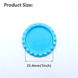 25pcs Colored Round Bottle Caps 25mm DIY Crafts Accessories