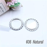 25pcs Colored Round Bottle Caps 25mm DIY Crafts Accessories