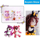 100pcs Plastic Safety Eyes for Toys DIY Crafts Teddy Bear Eye 6mm 8mm 10mm 12mm