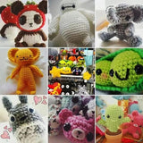 100pcs Plastic Safety Eyes for Toys DIY Crafts Teddy Bear Eye 6mm 8mm 10mm 12mm