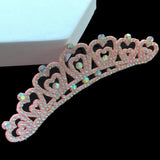 10pcs Rhinestone Crown Fabric Applique for Craft/Wedding/Clothing Decor Patch