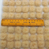 100 Pcs 2.5Cm Fluffy Solid Pom-poms DIY Accessories