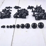 100pcs 5-12mm Plush Safety Eyes for DIY Toy Animal