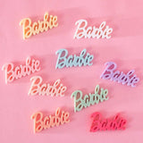 Alphabet Resin Ornament Craft Supplies for DIY Phone Shell Car Patch Decor