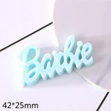 Alphabet Resin Ornament Craft Supplies for DIY Phone Shell Car Patch Decor