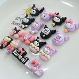 Mixed Cartoon Dolls Resin Patches DIY Earring Hairpin Garment Shoe Buckle