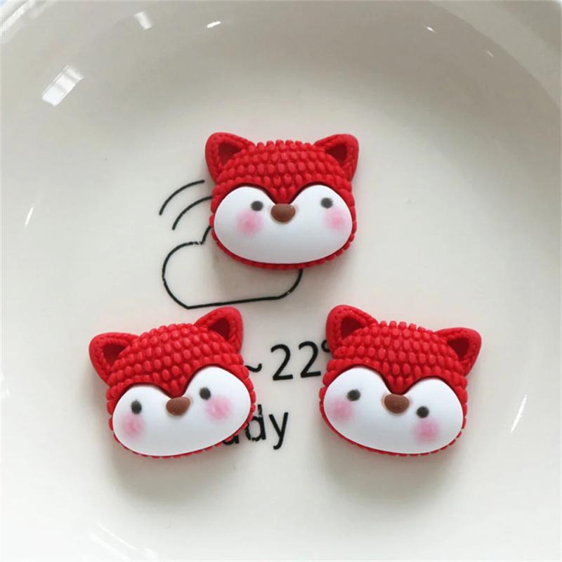 20-30Pcs Cartoon Animal Resin Patch DIY Decoration Accessories