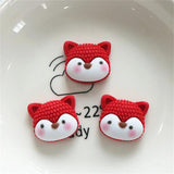 20-30Pcs Cartoon Animal Resin Patch DIY Decoration Accessories