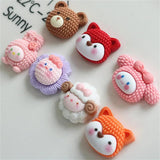20-30Pcs Cartoon Animal Resin Patch DIY Decoration Accessories